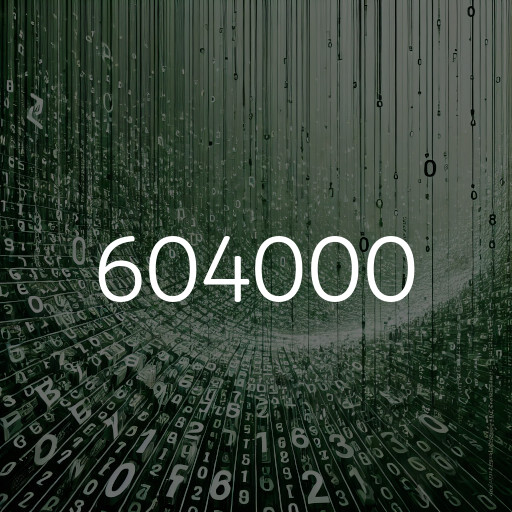 604000 a notación científica